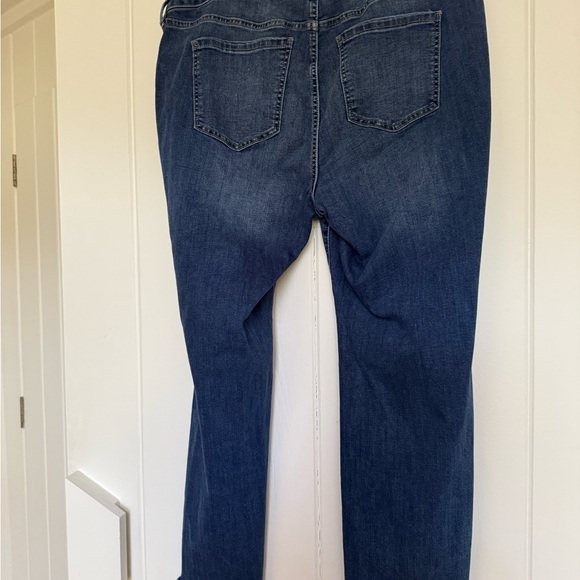 Liverpool Hannah Women's Blue Frayed Hem Jeans 18W - Picture 5 of 8